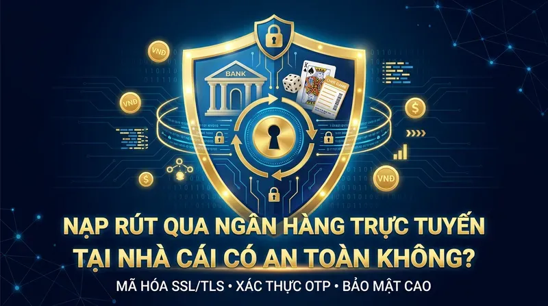 Vin88 9 Nạp Rút Qua Ngân Hàng Trực Tuyến Tại Nhà Cái Có An Toàn Không?