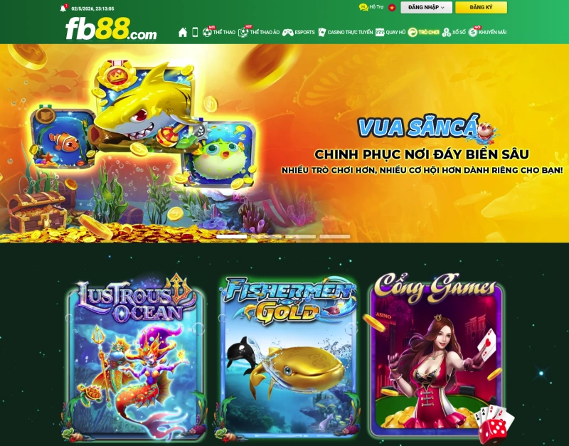 FB88 3 tổng quan kho game FB88 với các danh mục
